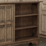 Vintage Dutch Gothic Revival Oak Barrister's Bookcase