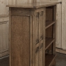 Vintage Dutch Gothic Revival Oak Barrister's Bookcase
