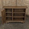 Vintage Dutch Gothic Revival Oak Barrister's Bookcase