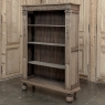 19th Century Renaissance Revival Stripped Oak Open Bookcase