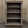 19th Century Renaissance Revival Stripped Oak Open Bookcase