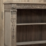 19th Century Renaissance Revival Stripped Oak Open Bookcase