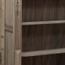 19th Century Renaissance Revival Stripped Oak Open Bookcase