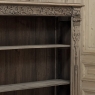 19th Century Renaissance Revival Stripped Oak Open Bookcase
