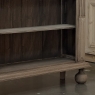 19th Century Renaissance Revival Stripped Oak Open Bookcase
