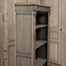 19th Century Renaissance Revival Stripped Oak Open Bookcase