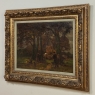 19th Century Belgian Landscape 'Autumn Village' by Victor de Buck (1855-1914)