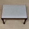 Antique French Louis XVI Style Walnut Vanity Stool ~ Piano Bench