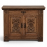 Vintage Neo-Gothic Oak Petite Cabinet
