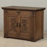 Vintage Neo-Gothic Oak Petite Cabinet