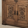 Vintage Neo-Gothic Oak Petite Cabinet