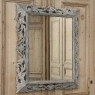 Antique French Renaissance Hand-Carved Ceruse Oak Mirror
