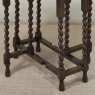 19th Century English Oak Gateleg Drop Leaf Occasional Table