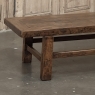 18th Century Country French Rustic Oak Coffee Table
