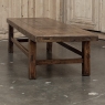 18th Century Country French Rustic Oak Coffee Table
