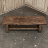 18th Century Country French Rustic Oak Coffee Table