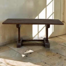 19th Century Rustic Solid Oak Coffee ~ Cocktail Table