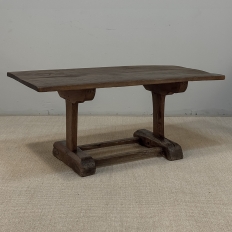 19th Century Rustic Solid Oak Coffee ~ Cocktail Table