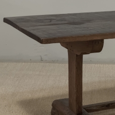 19th Century Rustic Solid Oak Coffee ~ Cocktail Table