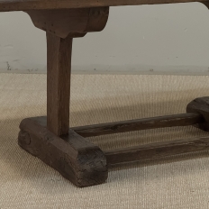 19th Century Rustic Solid Oak Coffee ~ Cocktail Table