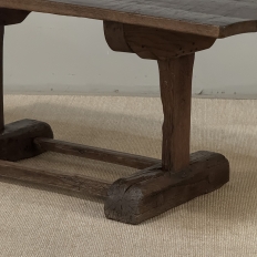 19th Century Rustic Solid Oak Coffee ~ Cocktail Table
