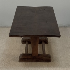 19th Century Rustic Solid Oak Coffee ~ Cocktail Table