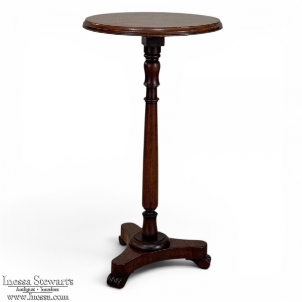 Vintage English Mahogany Lamp Table ~ End Table