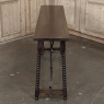 19th Century Spanish Walnut Console ~ Sofa Table with Wrought Iron