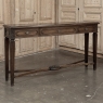 English Mahogany Neoclassical Console ~ Sofa Table