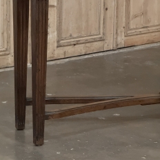 English Mahogany Neoclassical Console ~ Sofa Table