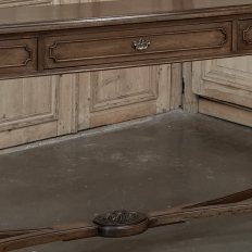 English Mahogany Neoclassical Console ~ Sofa Table