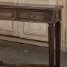 English Mahogany Neoclassical Console ~ Sofa Table
