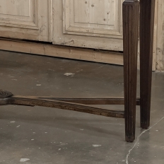English Mahogany Neoclassical Console ~ Sofa Table