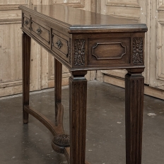 English Mahogany Neoclassical Console ~ Sofa Table