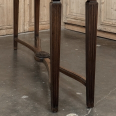 English Mahogany Neoclassical Console ~ Sofa Table