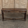 English Mahogany Neoclassical Console ~ Sofa Table