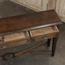 English Mahogany Neoclassical Console ~ Sofa Table