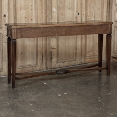 English Mahogany Neoclassical Console ~ Sofa Table
