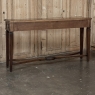 English Mahogany Neoclassical Console ~ Sofa Table