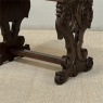 Renaissance Style Marble Top Carved End Table ~ Side Table