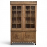 Antique Dutch Art Deco Period Solid Oak Bookcase