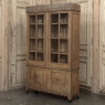 Antique Dutch Art Deco Period Solid Oak Bookcase