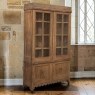 Antique Dutch Art Deco Period Solid Oak Bookcase