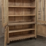 Antique Dutch Art Deco Period Solid Oak Bookcase