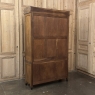 Antique Dutch Art Deco Period Solid Oak Bookcase