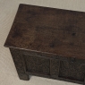 18th Century Dutch Gothic Revival Period Carved Oak Trunk ~ Blanket Chest