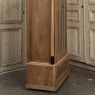Antique Dutch Solid Cherry Wood Neoclassical Display Bookcase ~ Vitrine with Ebonized Trim