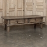 18th Century Rustic Country French Solid Oak Coffee Table