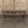 18th Century Rustic Country French Solid Oak Coffee Table