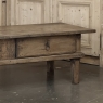 18th Century Rustic Country French Solid Oak Coffee Table